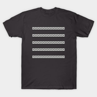 border black and withe T-Shirt